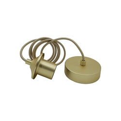 ARTDELIGHT CAROLA Lampada a sospensione - Colore oro / A: 150,0 cm x P: 10,0 cm