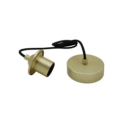 ARTDELIGHT CAROLA Suspension - Couleur or, noir / H : 150,0 cm x P : 10,0 cm