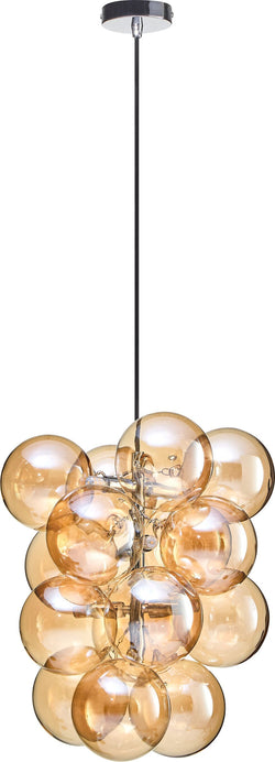 LIRIO Hängeleuchte - Amber / B: 32.0 cm x P: 32.0 cm H: 42.0 cm