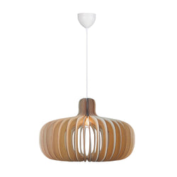 Lampada a sospensione HAZO - Naturale / L: 65,5 cm x P/L: 65,5 cm x A: 43 cm
