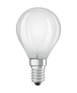 Osram STAR P45 4W LED Lampe - Transparent / E14, 470 lm, 2 Stk.