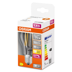 Osram SUPERSTAR A60 7.8W LED Lampe - E27, 1055 lm, 1 Stk. / Transparent