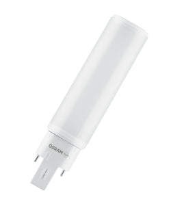 Osram DULUX D 6W Energiesparlampe - Weiss / G24d-1, 600 lm, 1 Stk.