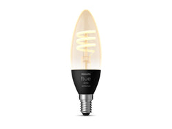 Philips hue WA FILAMENT LED Lampe - Transparent / E14, 350 lm, 1 Stk.