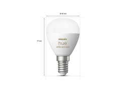 Philips hue WCA LED Lampe - Multicolor / E14, 370 lm, 1 Stk.