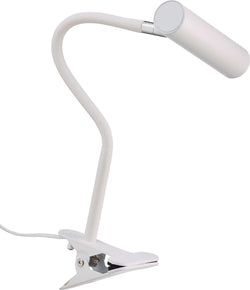 Lampe à pince RONNIE - Blanc / L : 25,0 cm x P : 8,0 cm x H : 50,0 cm