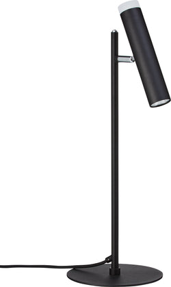 SORIA Lampada da tavola - Nero / L: 18.0 cm x P: 18.0 cm x A: 50.5 cm