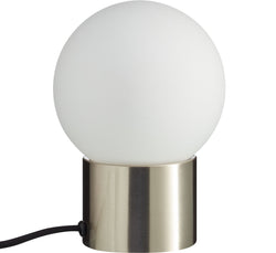 RAUL Lampe de table - Couleur argentée / H : 17,0 cm x P : 12,0 cm