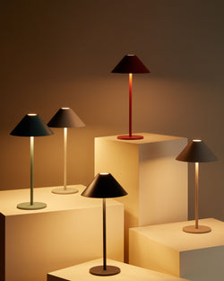 CARPI Tischleuchte - Schwarz / H: 31.5 cm x D: 15.0 cm