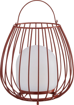 Lampe de table Nordlux JIM To Go - H : 30,3 cm x P : 28,0 cm / Rouge