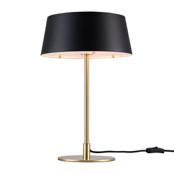 Nordlux CLASI Lampe de table - Couleur or, noir / H : 44,6 cm x P : 29,0 cm