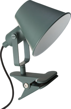 Lampe à pince RITA - Vert foncé / L : 13,0 cm x P : 23,0 cm x H : 19,0 cm
