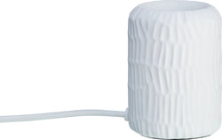 NIRA Tischleuchte - Weiss / H: 11.6 cm x D: 8.3 cm