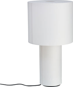 TIA Tischleuchte beige - Beige / H: 52.5 cm x D: 28.0 cm