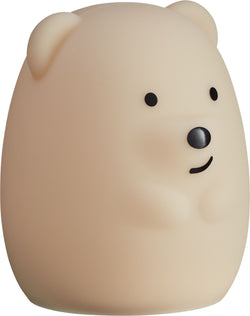 ORSO Nachtlicht - Beige / B: 9.2 cm x T: 9.6 cm x H: 10.9 cm