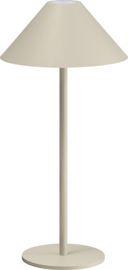 CARPI Tischleuchte - Beige / H: 31.5 cm x D: 15.0 cm