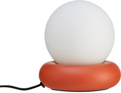 RIANA Tischleuchte - Orange / H: 15.0 cm x D: 14.0 cm