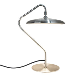 Lampada da tavolo ARTIST - Colore argento / L: 25,0 cm x P: 30,5 cm x A: 41,0 cm