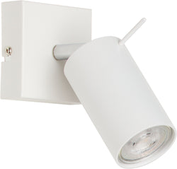 LAZEN Spot - Weiss / B: 13.3 cm x T: 8.0 cm x H: 15.2 cm