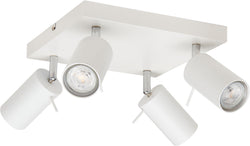 LAZEN Spot - Weiss / B: 35.7 cm x T: 24.0 cm x H: 15.2 cm