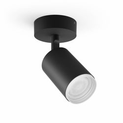 HUE FUGATO Spot 1 flg. black - Schwarz / L: 14.3 cm x P: 14.3 cm x H: 20.8 cm