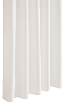 LUCIUS Fertigvorhang blickdicht - Weiss / B: 150.0 cm x H: 260.0 cm