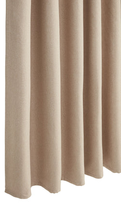 NICOLAS FB, Nachtvorhang - Beige / L: 300.0 cm x H: 260.0 cm