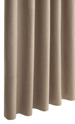 VASCO Fertigvorhang lichtdicht - Beige / B: 150.0 cm x H: 270.0 cm