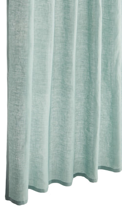 LIA Fertigvorhang Tag - Hellblau / B: 150.0 cm x H: 260.0 cm