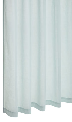 Rideau prêt à poser MIO « Tag » - L : 140,0 cm x H : 260,0 cm / Bleu moyen