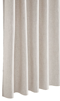 GREGORIO Rideau prêt à poser opaque - crème / L: 150.0 cm x H: 270.0 cm