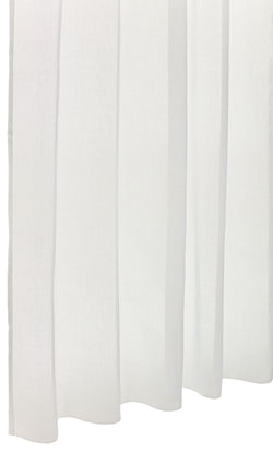 VEA Fertigvorhang Tag - Weiss / B: 150.0 cm x H: 260.0 cm