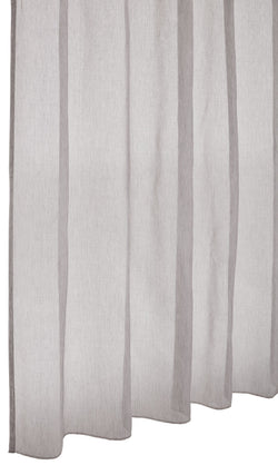 Rideau prêt à poser VEA « Tag » - L : 150,0 cm x H : 260,0 cm / Gris clair