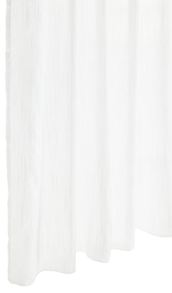 LUISA Fertigvorhang Tag - Weiss / B: 150.0 cm x H: 260.0 cm