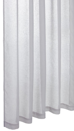 LINDA Rideau prêt à poser jour - Gris clair / L: 150.0 cm x H: 270.0 cm