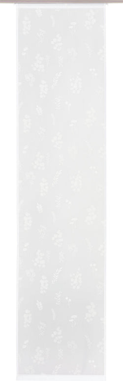 LETIZIA Flächenvorhang - Weiss / B: 60.0 cm x H: 245.0 cm
