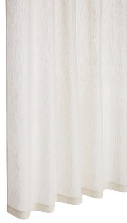 LAILA Rideau prêt à poser jour - Beige / L: 140.0 cm x H: 270.0 cm