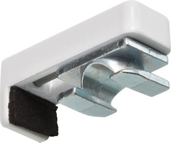 Klemmträger für Alu Jalousie Klemmträger - Weiss / B: 2.5 cm x T: 3.0 cm x H: 4.0 cm