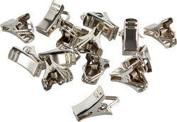 ROLLRINGKLAMMERN Rollringklammern - Silber / B: 22.0 mm x T: 18.0 mm x H: 12.0 mm