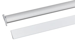 EASY PANEL Flächenvorhangsystem - B: 60.0 cm / grau