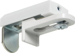 UNIVERSAL Klemmträger - Weiss / B: 12.5 cm x T: 1.0 cm x H: 8.0 cm