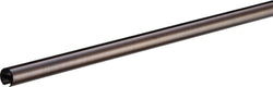 BRONZE Vorhangstange mit Innenlauf - B: 160.0 cm / Braun