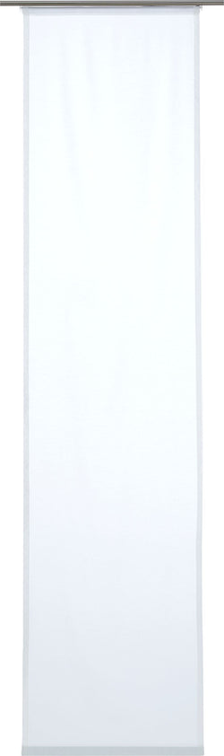 GASPAR Flächenvorhang - Weiss / B: 60.0 cm x H: 245.0 cm
