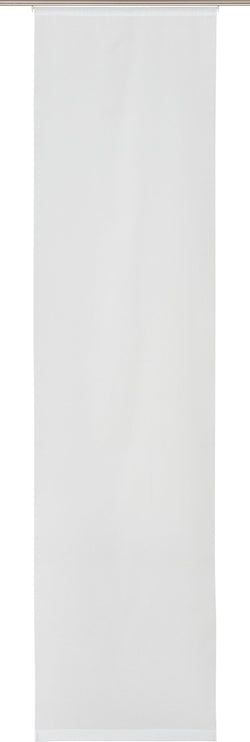 SUELA Flächenvorhang - Weiss / B: 60.0 cm x H: 245.0 cm