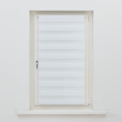 DOUBLE STRIPE Rollo - Weiss / B: 40.0 cm x H: 130.0 cm