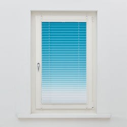 Store plissé HORIZON - L : 40,0 cm x H : 130,0 cm / Bleu clair