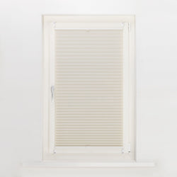 BASIC CRUSH Store plissé - Beige / L: 80.0 cm x H: 160.0 cm
