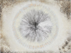 LIA Bild handgemalt 60x80 cm - Braun / Grau / B: 60.0 cm x T: 3.5 cm x H: 80.0 cm