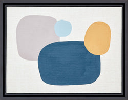 POLLY Bild handgemalt 30x40 cm - B: 30.0 cm x T: 3.0 cm x H: 40.0 cm