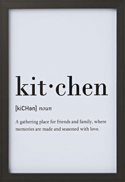 KITCHEN Bild 20x30 cm - B: 20.0 cm x H: 30.0 cm